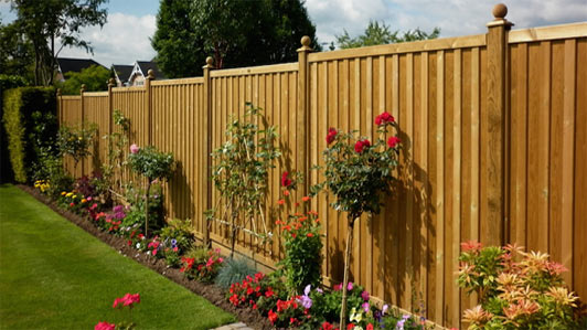 Quality Garden Fencing in Woodford